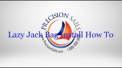How to Install a  Lazy Jack Bag - Precision Sails