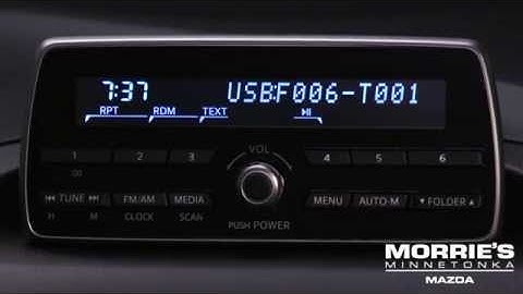 How To: Use Auxiliary Input and USB | Mazda3 | Morrie