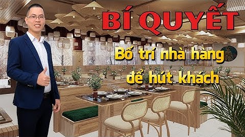 Cách bố trí không gian nhà hàng để hút khách hiệu quả_Công ty CP kiến trúc HCG