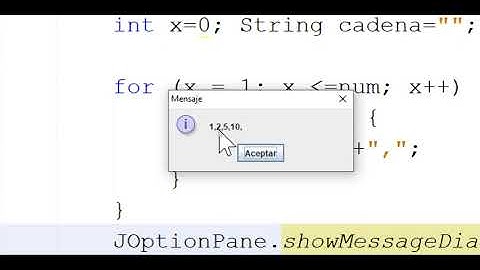 01 divisores de un numero