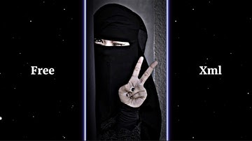 Hijabi Queen Cute Girl ☺️ | New Trend | Alight Motion Presets Xml #xml #am_editors_bd #alightmotion