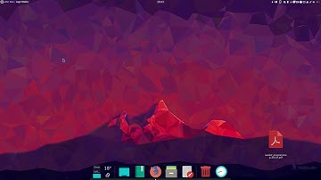 Latte Dock - A panel that understands your background