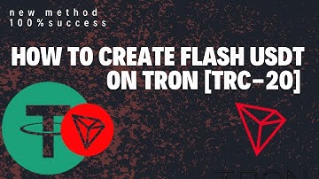 How To Create Flash USDT ( TRC-20 )  | Esay To Make Flash USDT On Tron : New Method