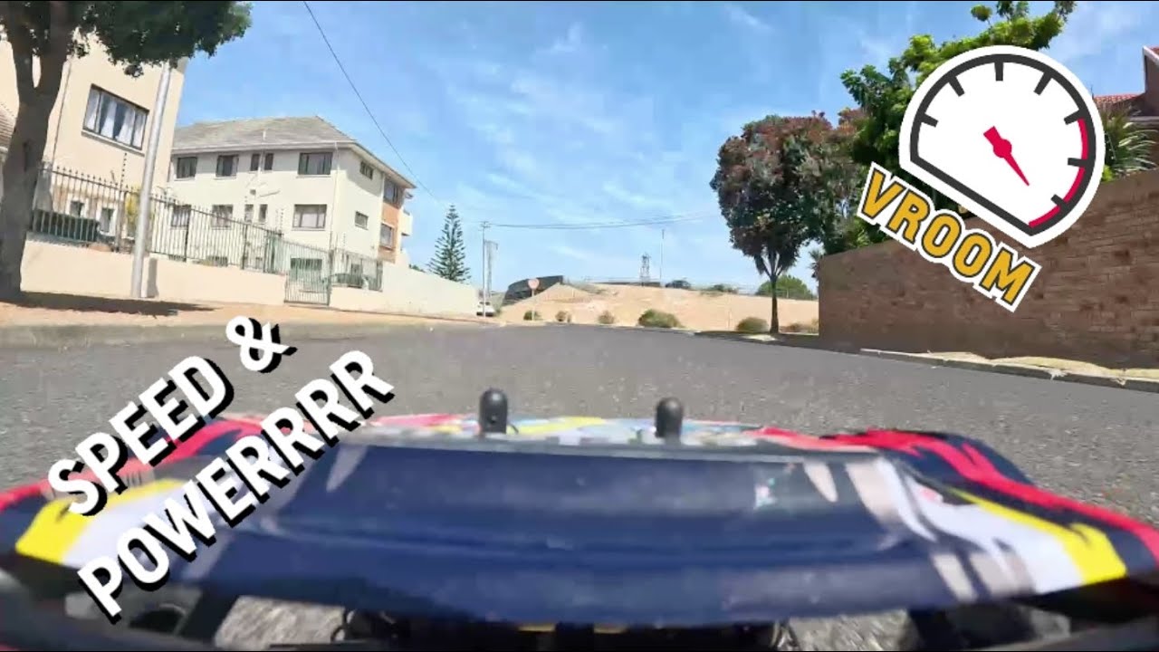 1/8 Scale 4S FPV Street Basher – Brutal Power, Zero-Lag First-Person Chaos