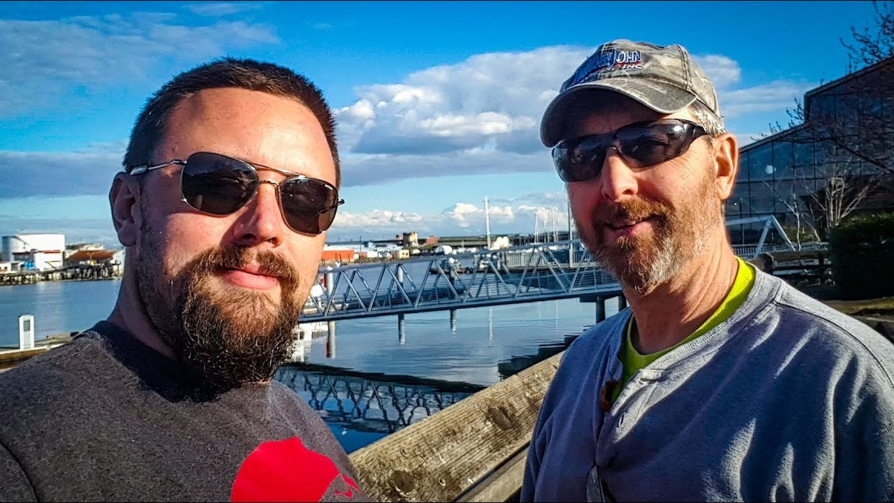 Sailing to Seattle with my dad!