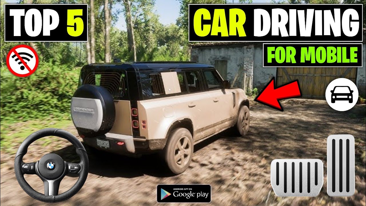 Top 5 New Open World Car Driving Games For Android 2025 | BEST CAR ...