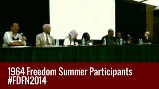 #FDFN2014: Reflections on Freedom Summer  w/ 1964 Civil Rights Activists