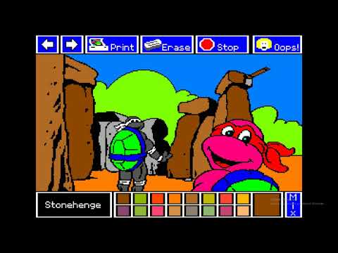 Teenage Mutant Ninja Turtles: World Tour  DOS 1990