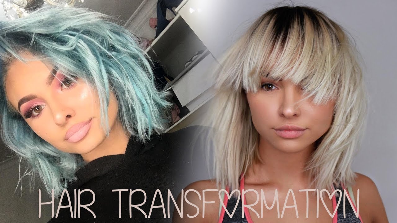 5. "From Blonde to Ashy Dark Blue: A Hair Transformation Story" - wide 8