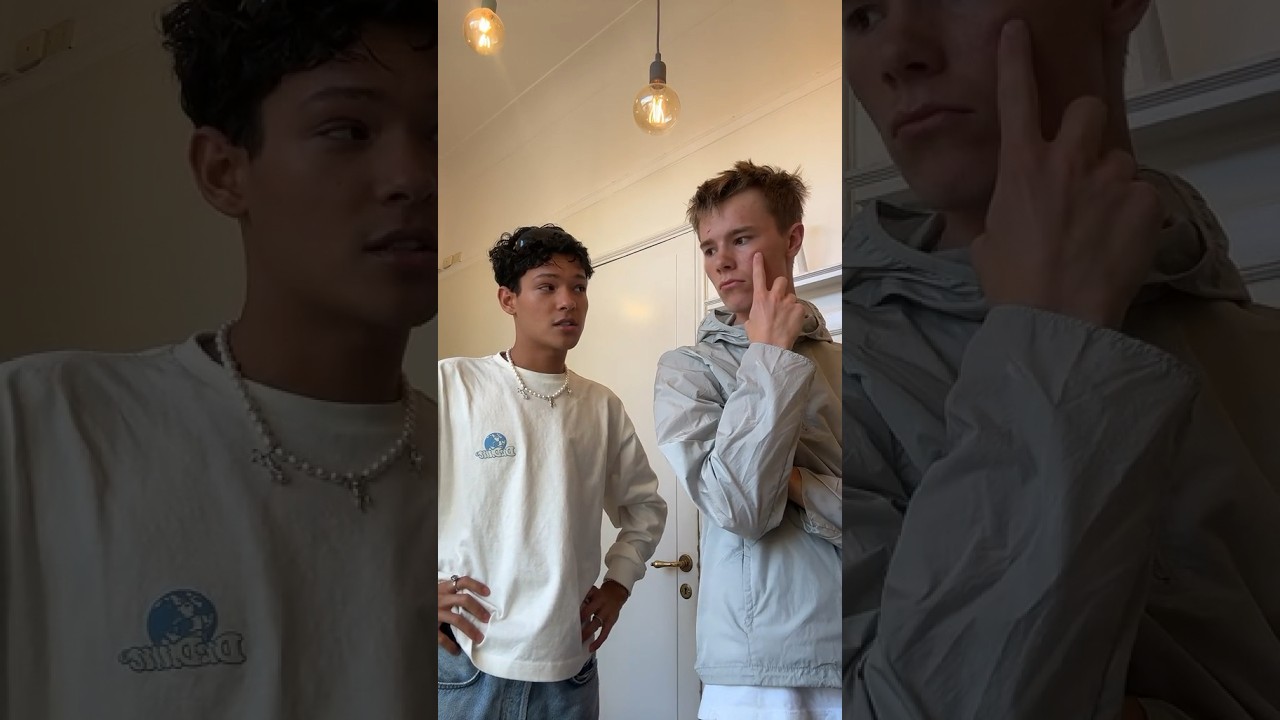 A new trend with Edvin Ryding and Omar Rudberg just arrived! ✨🥰