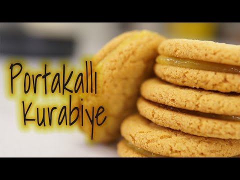 Portakallı Kurabiye Tarifi | Portakal Dolgulu! | Orange Cookies Recipe | BeMest