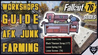 FALLOUT 76 Guide - Fallout 76 Workshops  (Junk, Scrap, and Crafting)