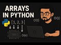 Python Arrays Explained | Access, Insert, Delete Time Complexity
