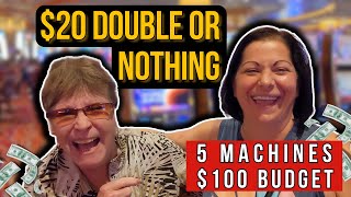 $20 Slot Challenge 💵 First Spin BONUS on Stinkin’ Rich! | $100 Budget 2025.08.24 | Reel Kelly Slots