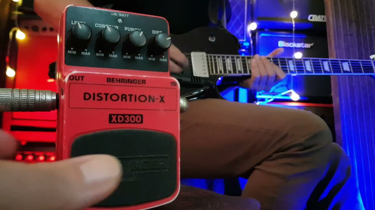 Behringer Distortion-X XD300 | RS's Snap Clip - YouTube