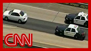 Is this the slowest car chase ever?