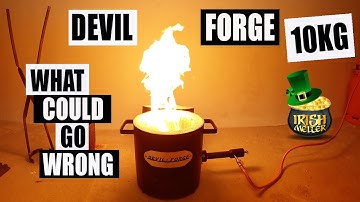 Devil Forge 10KG Furnace Drying Rigidizer Process