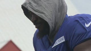 Tre'Davious White leaves Bills practice with apparent leg injury