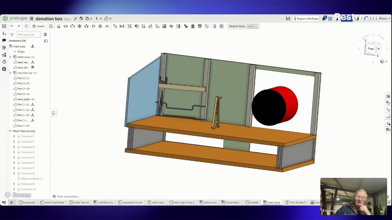 block plane almost finished onshape 16 dec 2025