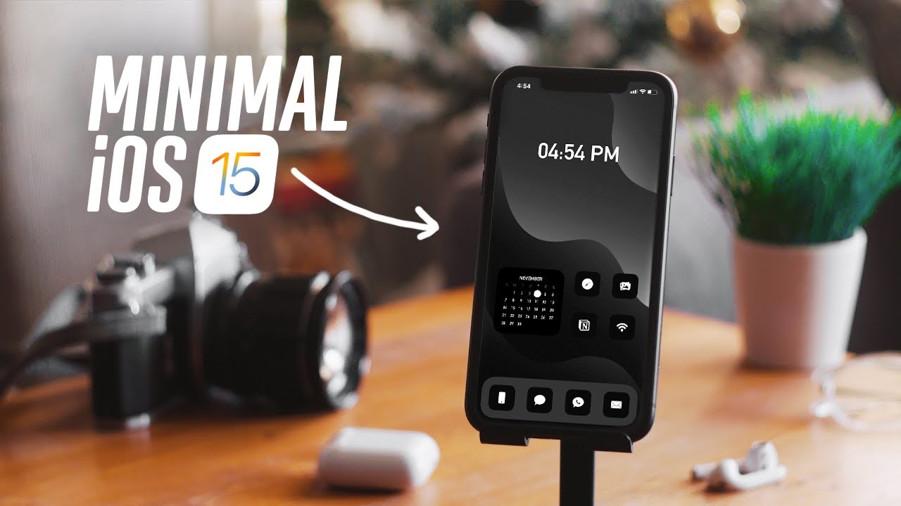 Minimal iPhone Setup For 2022 - YouTube