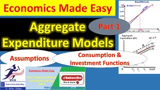 Aggregate Expenditure Models: Part-1 |Urdu - Hindi |