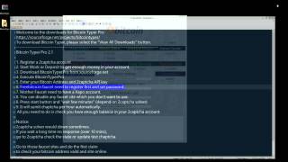 Bitcoin Typer Pro 2.1 - A Full Auto Bitcoin Faucet Bot (2captcha)