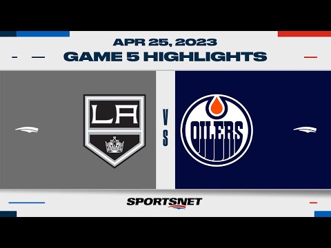 NHL Game 5 Highlights | Kings vs. Oilers - April 25, 2023