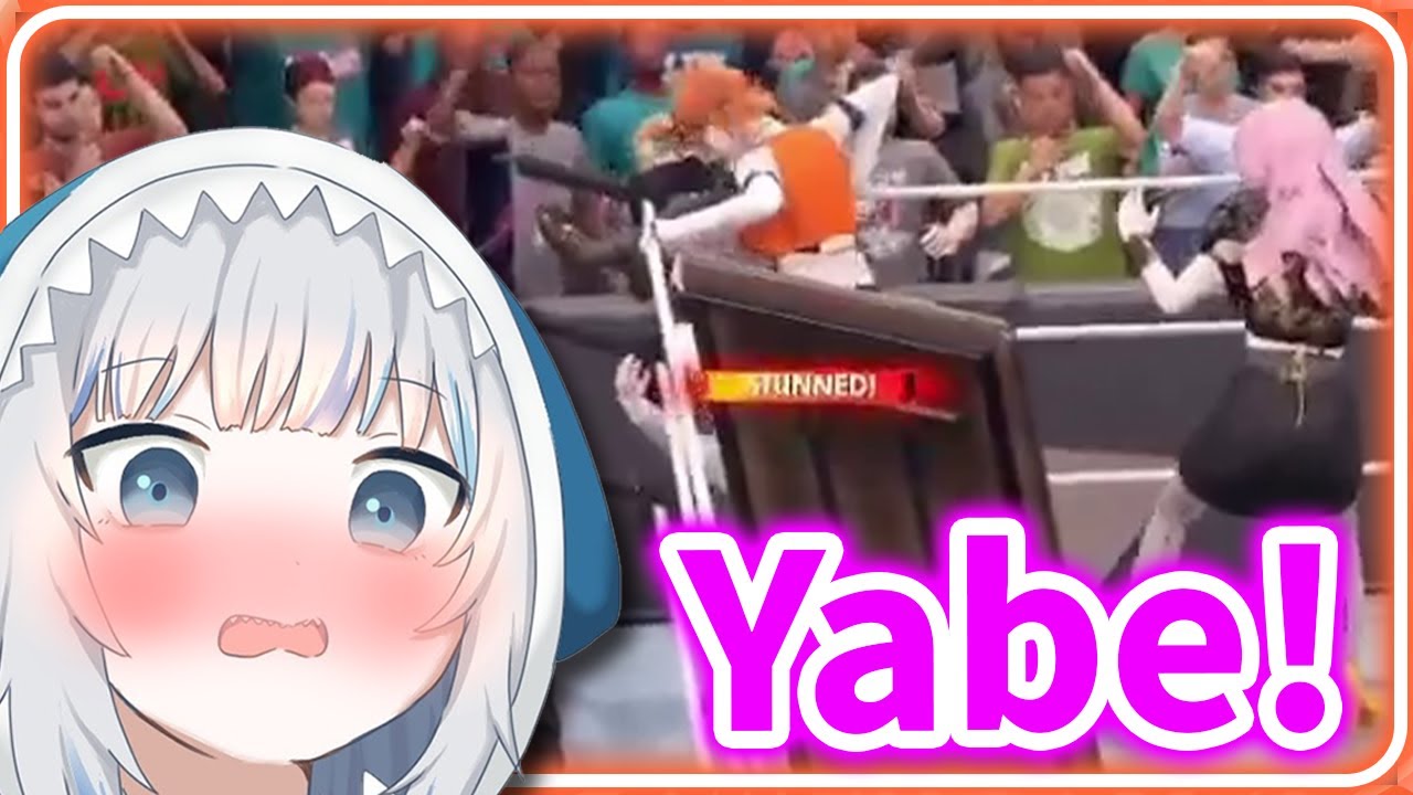 Uhh... What is Kiara doing to Ame?? 【Gawr Gura / HololiveEN】