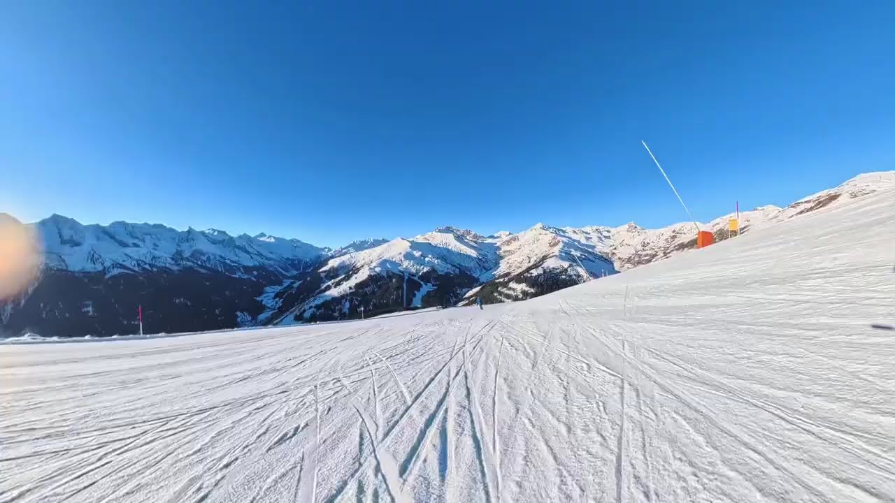 Ski fahren am Rastkogel ⛷️ | Rote Piste 64 | Insta360 X5 | Zillertal