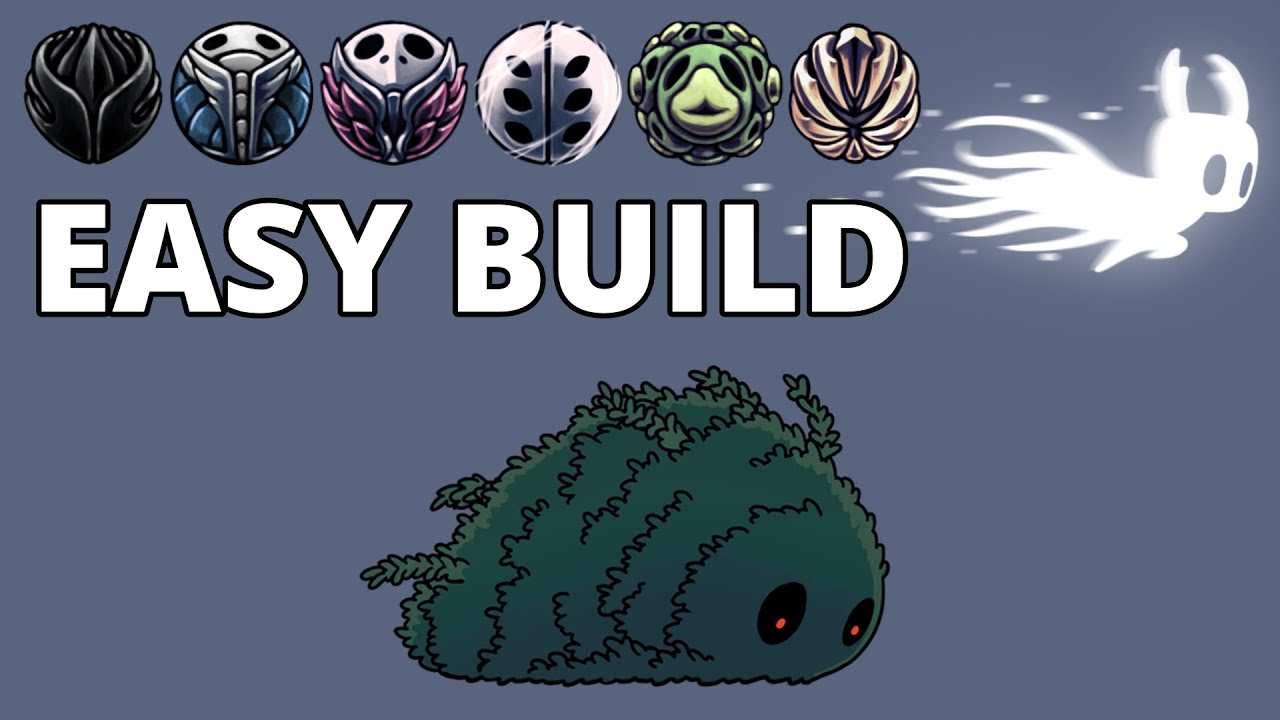 Massive Moss Charger: Dash Build | Hitless Easy Cheese | Hollow Knight