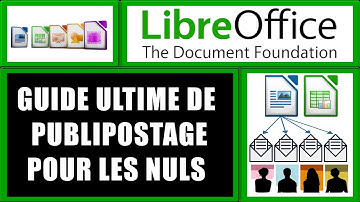 créer un publipostage en 3 étapes SIMPLES avec LibreOffice Writer et Calc