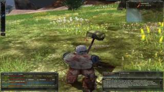 Fighting goblins in Darkfall