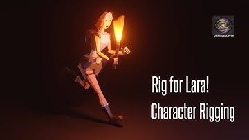 Character Rigging - Tutorial | Rig for Lara Croft | Blender 2.9