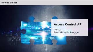 Bosch Access Control API - Part 2 REST API with Swagger