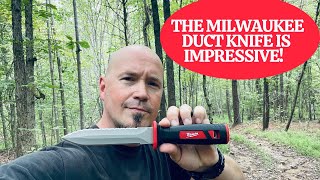The MILWAUKEE Duct Knife