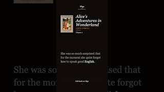 "Curiouser and curiouser!" | Alice in Wonderland #Shorts