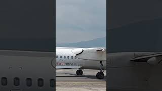 shree airlinesBombardier Dash 8 - Q400#shree airlines #Tribhuvan internation airport#yeti airlines#