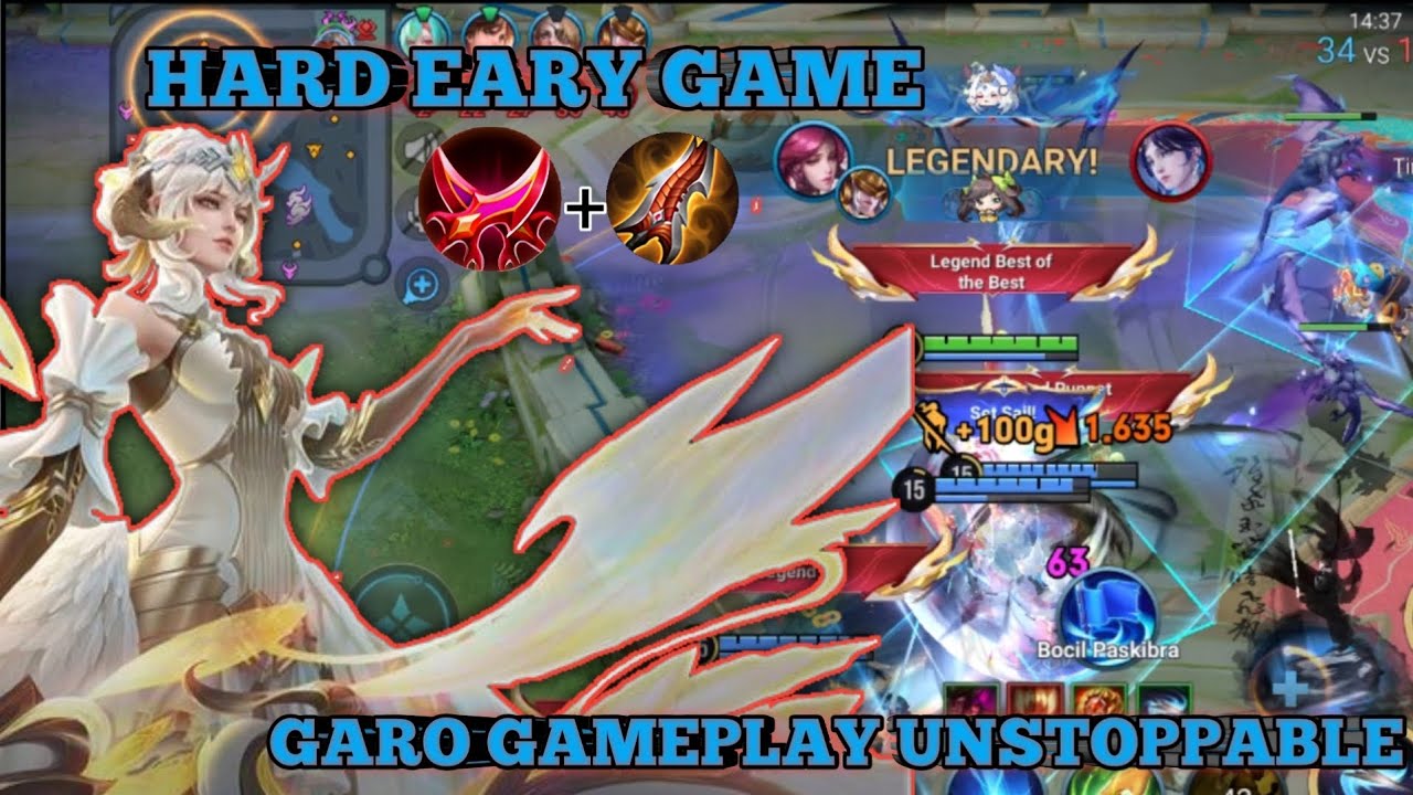 BROKEN CRITICAL!! Garo The Tank Destroyer | Honor of King