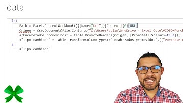Excel Power Query 🎀 Importar archivo y hacer vinculo dinámico.