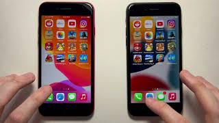 iPhone SE (2020) vs iPhone SE (2022) Speed Test, Speakers, Battery & Cameras!