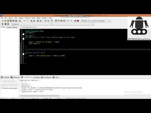 Arrays in C++  Input /Output Using Loops