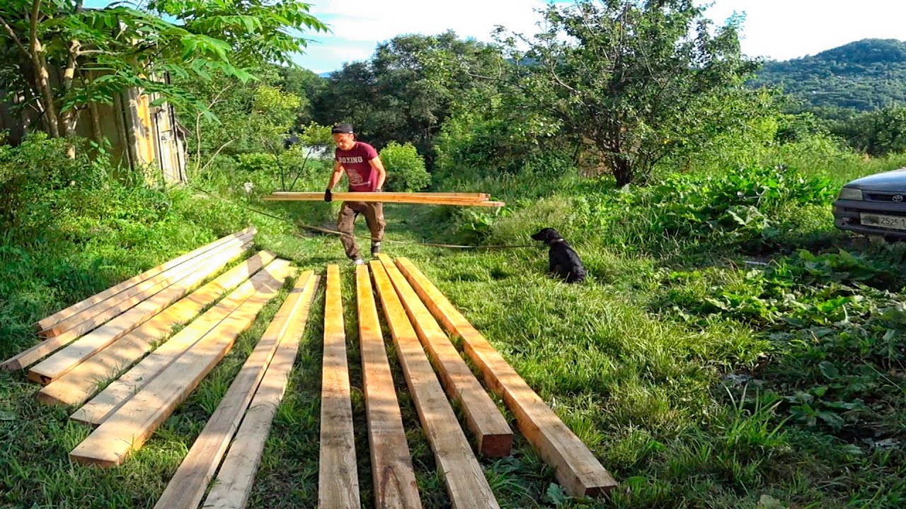 МНЕ УЖЕ ОЧЕНЬ СТЫДНО ПЕРЕД СОСЕДЯМИ ПО ДАЧЕ... НО ТАСКАТЬ БЫЛО УДОБНО ...