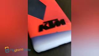 Myphonemate Official Real 4D Ktm Logo Duke Case