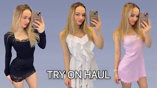[4K USA] Try On Haul | Real Fit, Clean Style & Simple Outfits screenshot 1