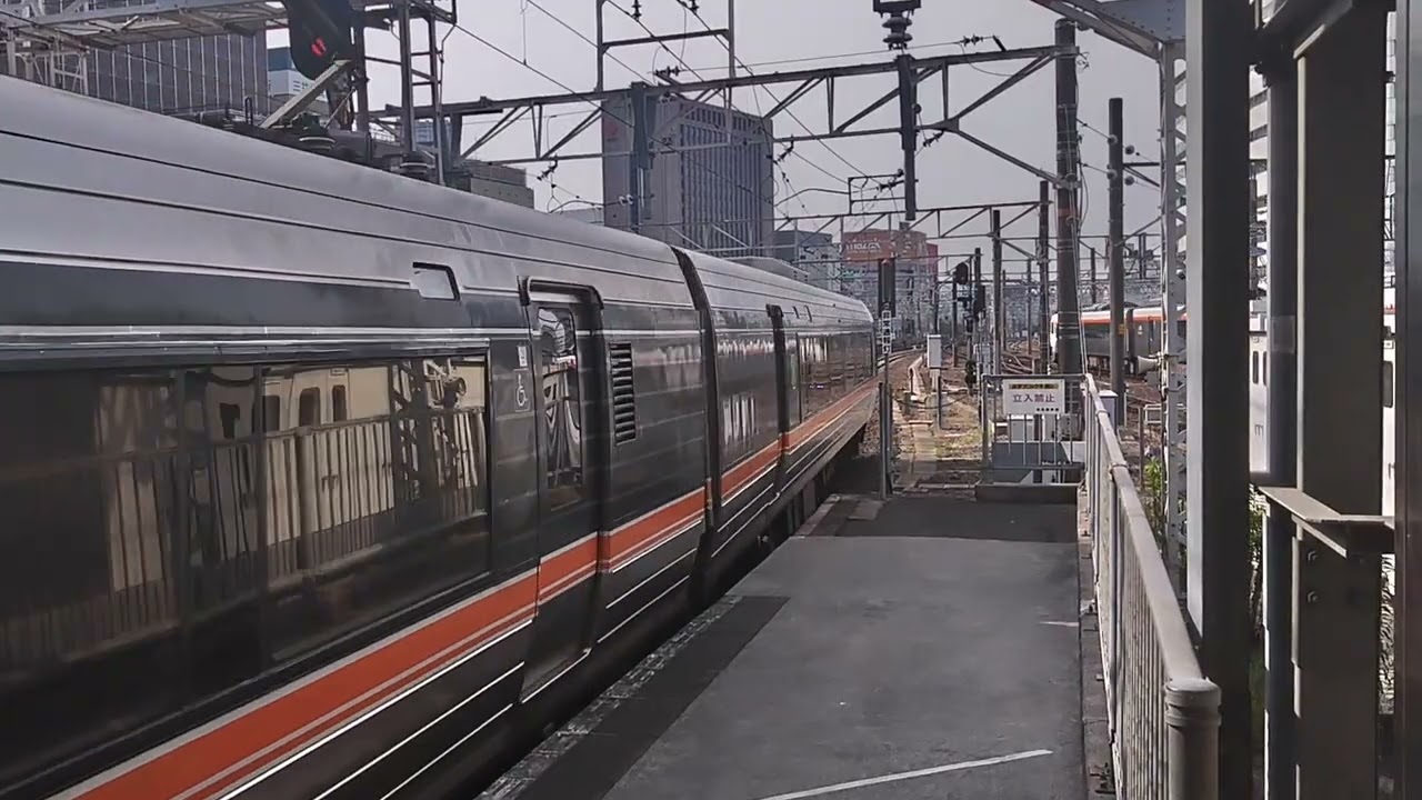 383系A103+A7編成(回送)名古屋到着 - YouTube