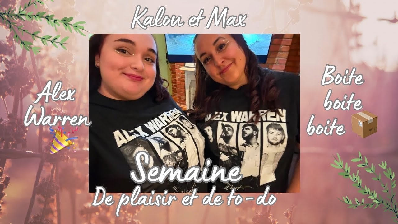 On déménage dans moins d’1 mois 📦 ALEX WARREN 🎉🎉