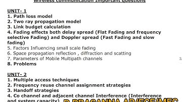 EC6801 & EC8652 WIRELESS COMMUNICATION