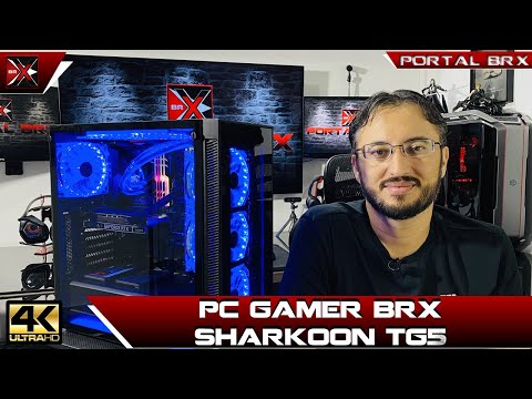 Review Upgrade PC Gamer BRX Sharkoon TG5 (PC do Michel)