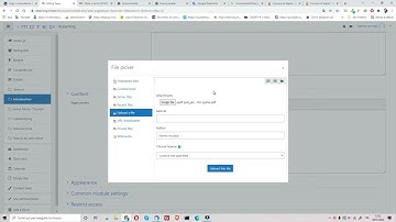 How to embed PDF file in Moodle