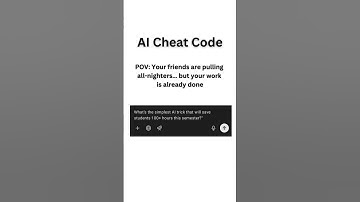 You waste hours every day at school. Here’s what you don’t know… #AI #ChatGPT #StudyHacks #MakeMoney